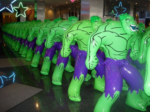 Jeff Koons, The Hulks